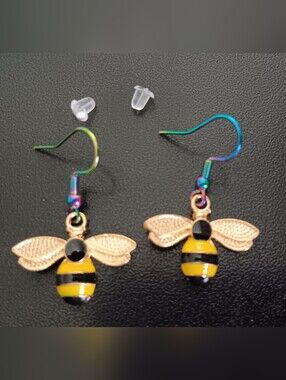 Bee Dangle Earrings